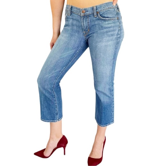 Citizens of Humanity Kelly #063 low waist cropped stretch jeans size 29 - Picture 1 of 12